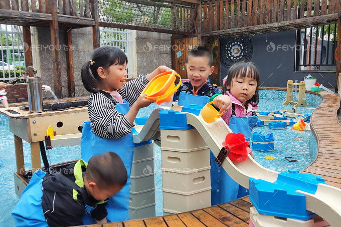 走進幼兒園沙水玩具，體驗探究樂趣