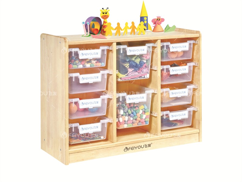 F000764樂森林·教具盒柜（?。ê该鹘叹吆校?幼兒園家具